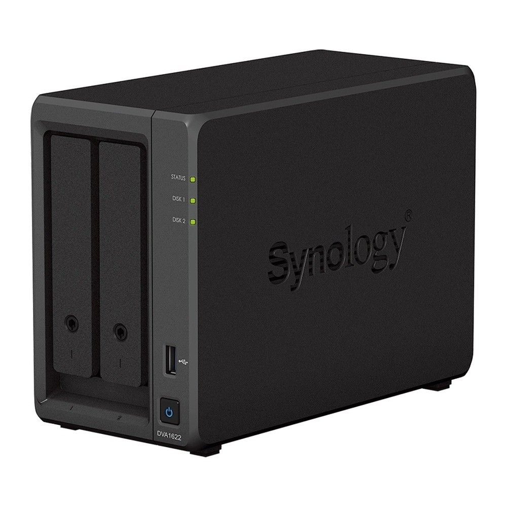 Synology DVA1622 - Enregistreur vidéo réseau (NVR) IA 2 baies