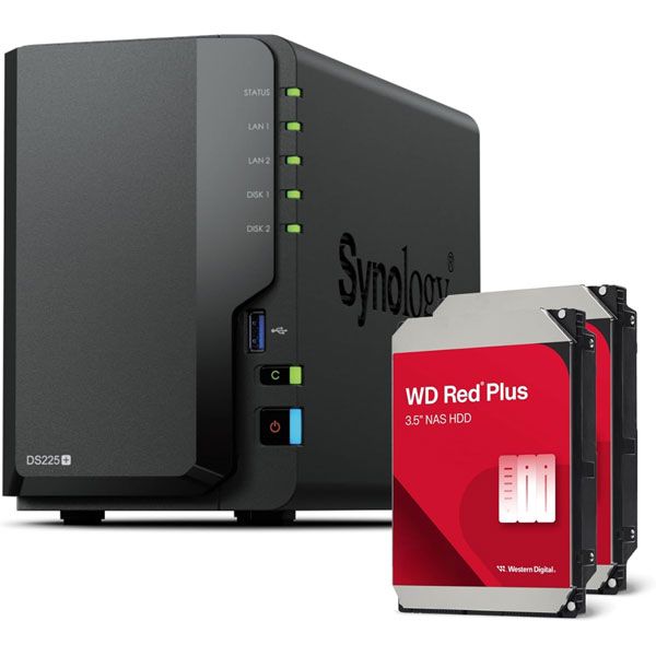 Synology DS225+ Diskstation NAS à 2 baies