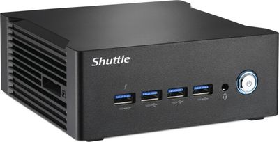 SHUTTLE XPC NANO NA10H7 - Barebone - AMD Ryzen 7 8845H - AI - 2x DDR5 - M.2 -2x RJ45