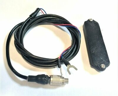 External Power Lead for Mychron 5 Runs from Kart Battery inc Blanking Plate FORK Connectors