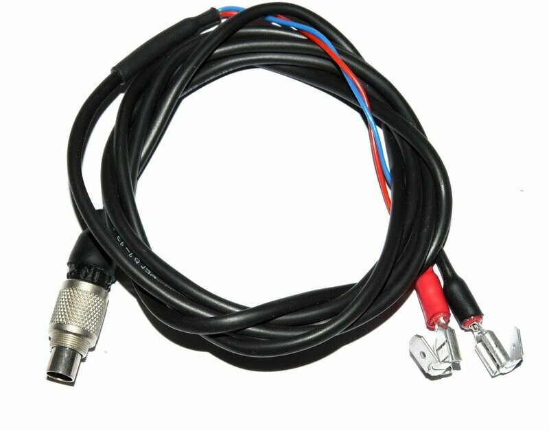External Power Lead for Mychron 5 Runs from Kart Battery (Spade Connectors)