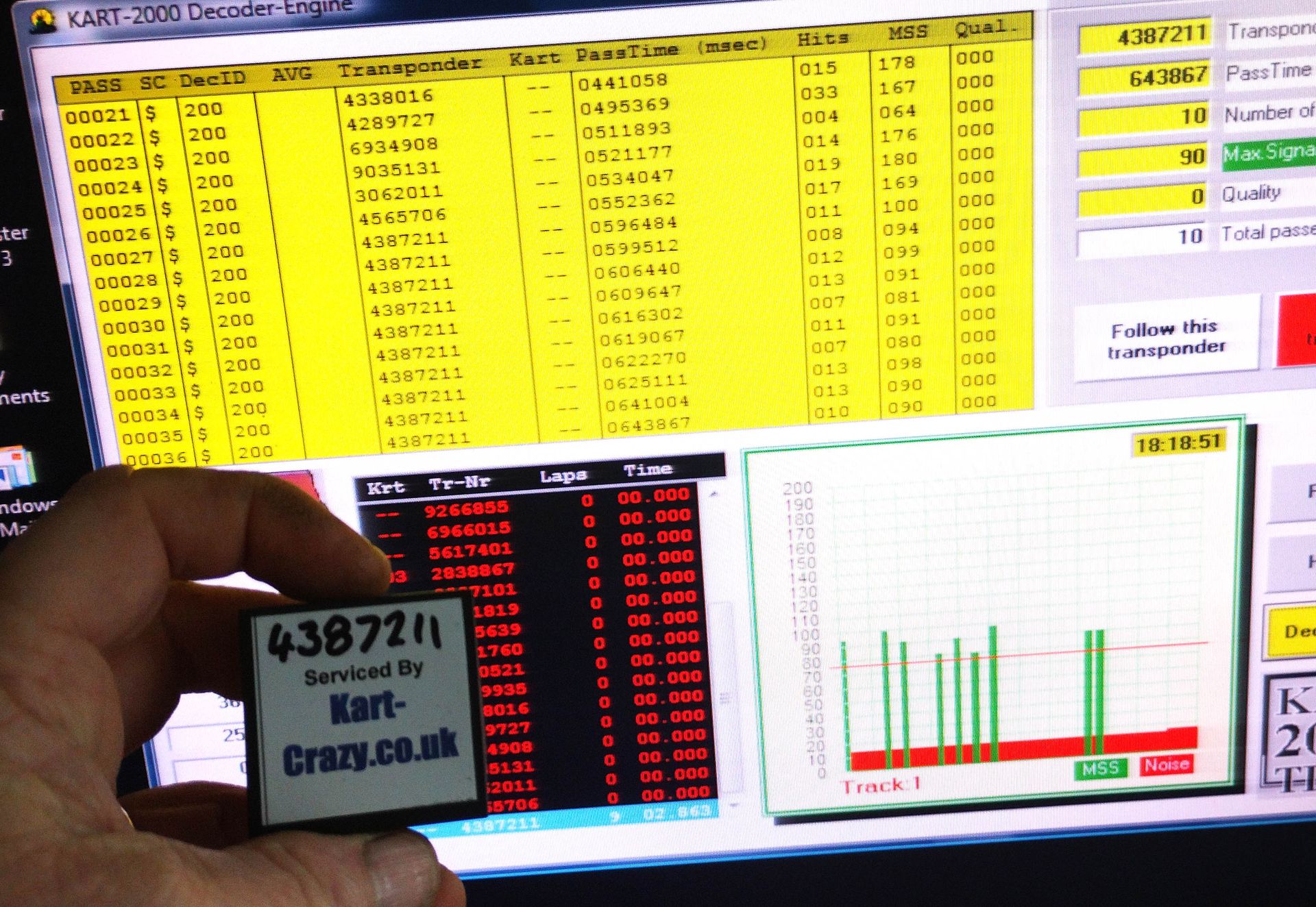 AMB MyLaps 160, 260 & MX Transponder Repair & Testing