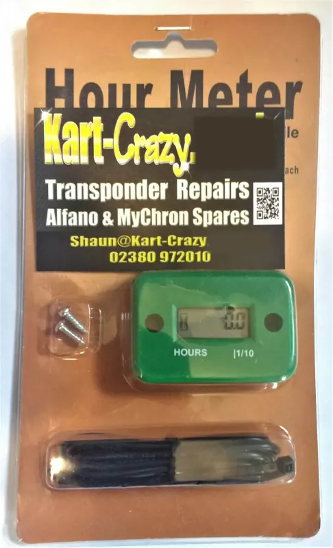Engine Running Time Meter (Green)