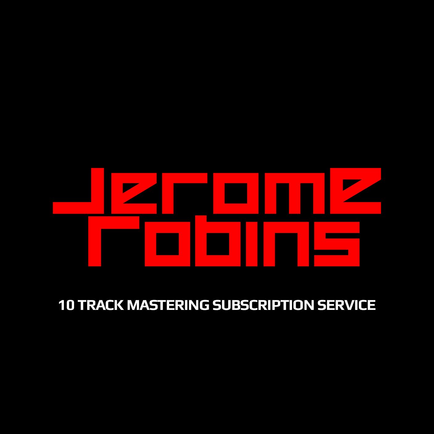 10 Track Mastering Subscription Service
