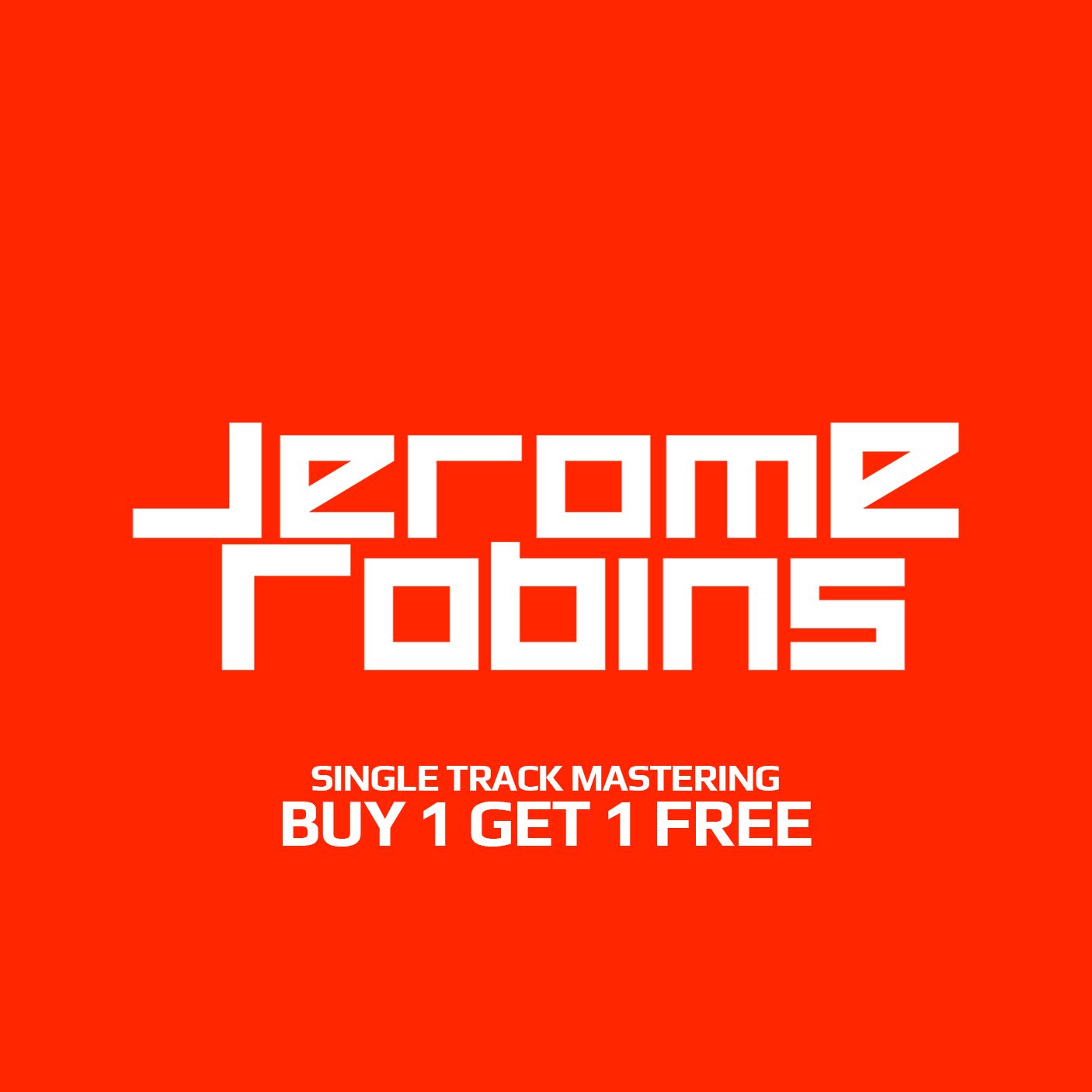 Single Track Mastering - BUY 1 GET 1 FREE!