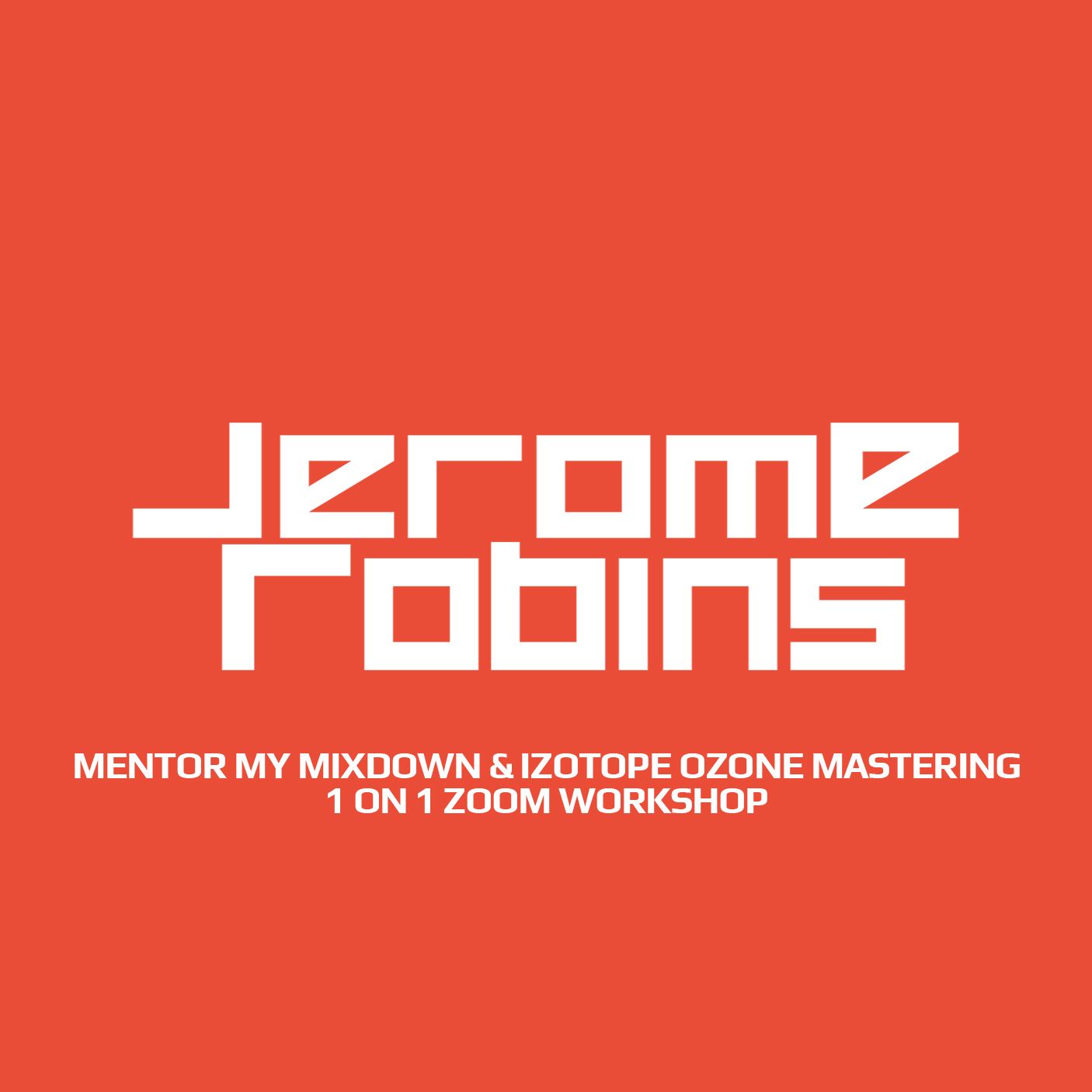 Mentor My Mixdown &amp; Izotope Ozone Mastering 1 on 1 Zoom Workshop
