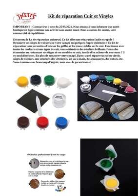 Kit de réparation Cuir et Vyniles