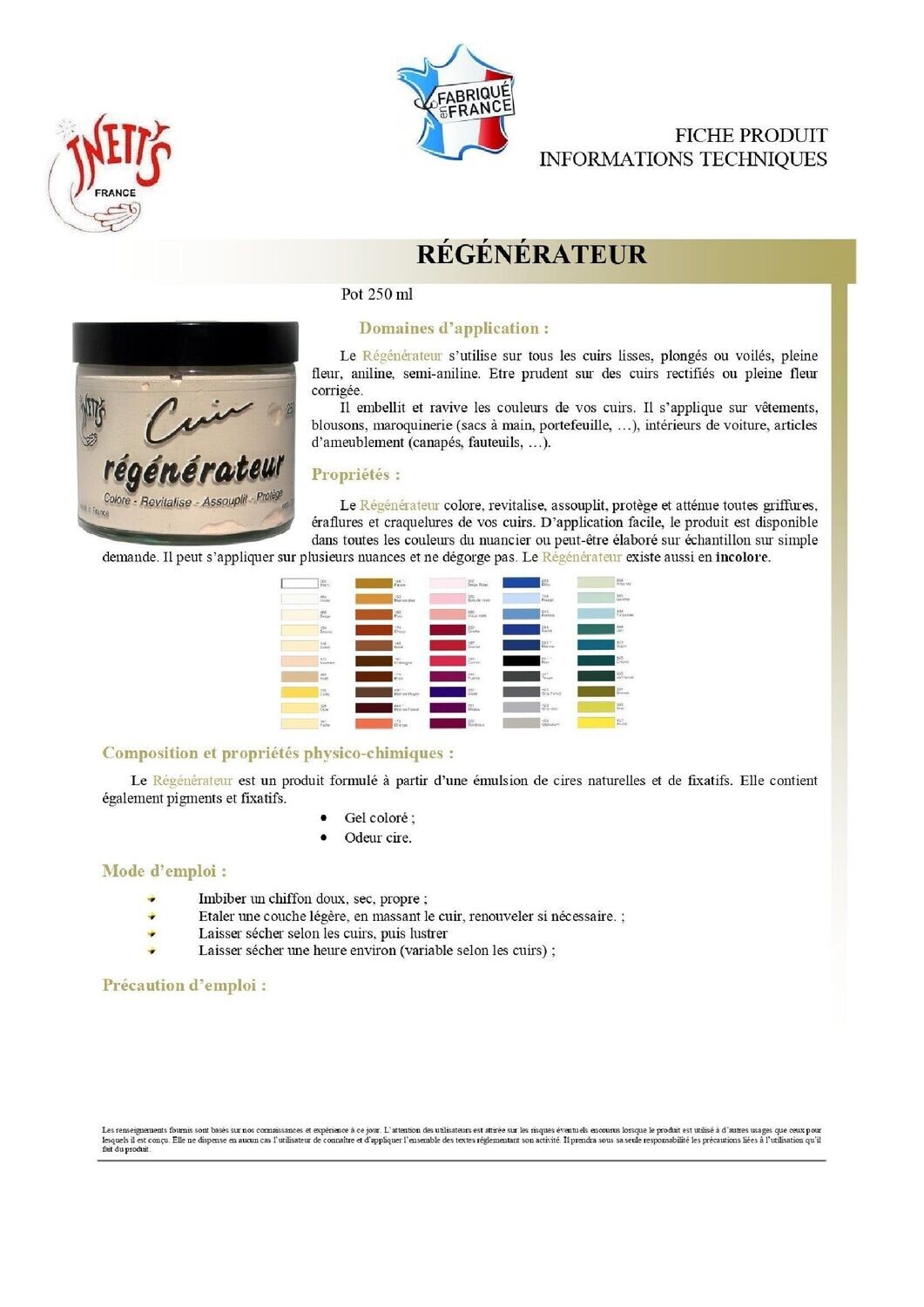 Régénérateur - pot 250 ml