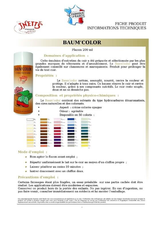 Baum'color - flacon 200 ml