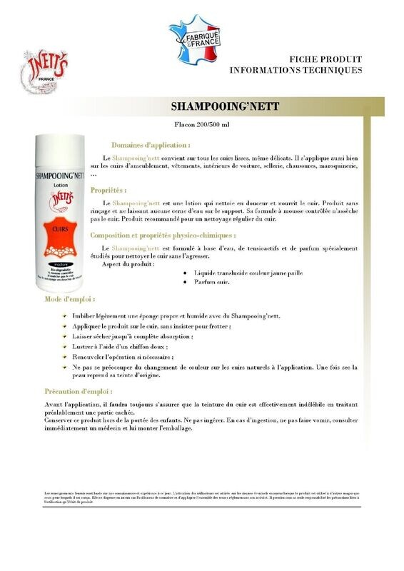 Shampooing'nett- flacon 200 ml