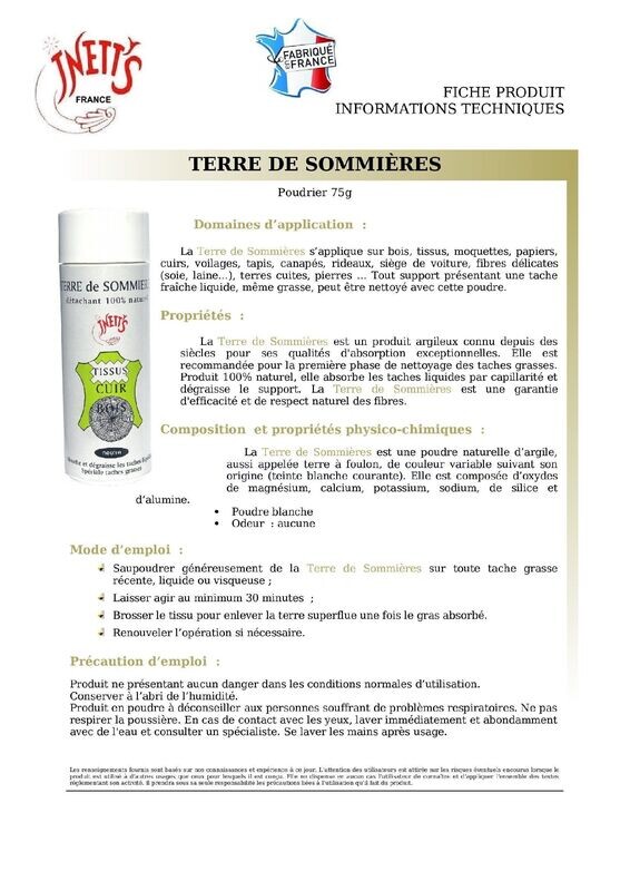 Terre de Sommières - poudrier 150 ml (75 g)