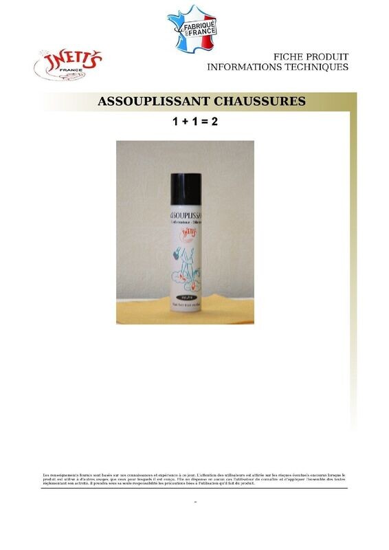 Assouplissant  chaussures