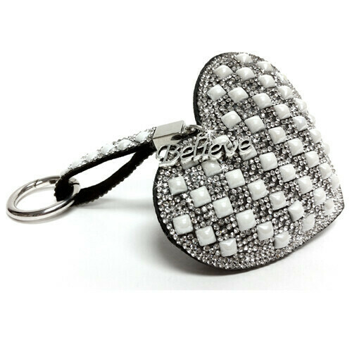 Keychain Ice Crystal Purse Charm