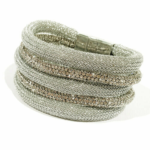 Bracelet Multi Strand Silver
