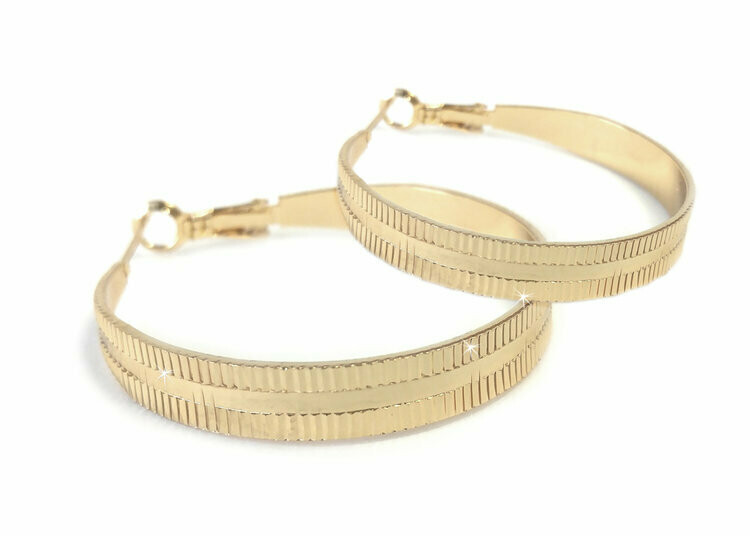 Earrings Round 40MM