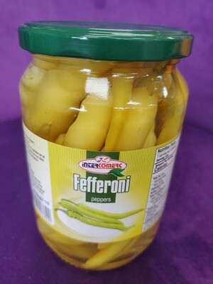 Feferoni peppers INTERKOMERC 650g