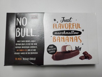 NO BULL Flavorful Marshmallow Bananas 306 g