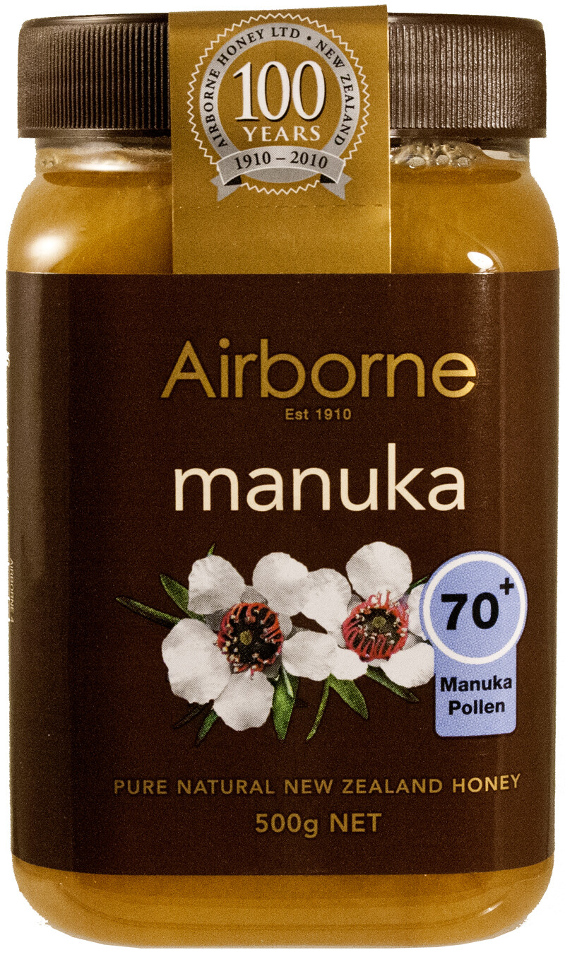 Airborne Manuka Honey 70 plus 500g