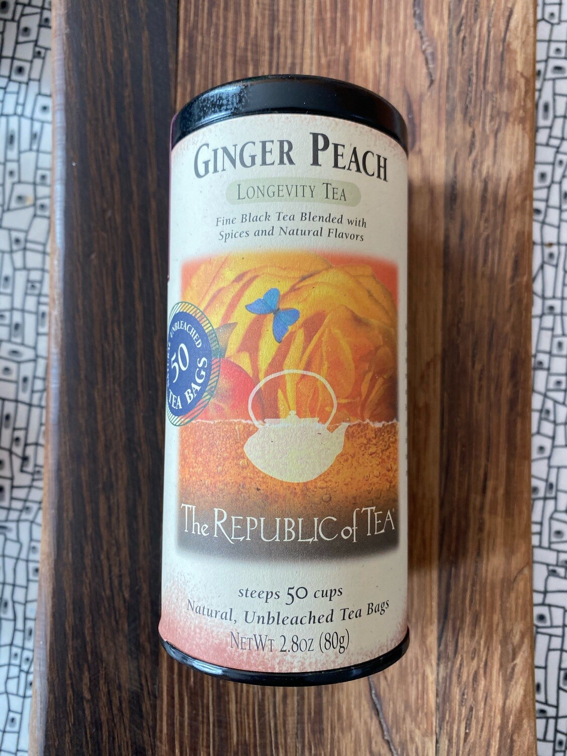 Ginger Peach Tea bags
