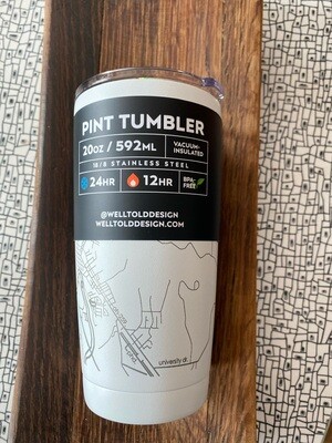 Pint Tumbler - New Philadelphia Map