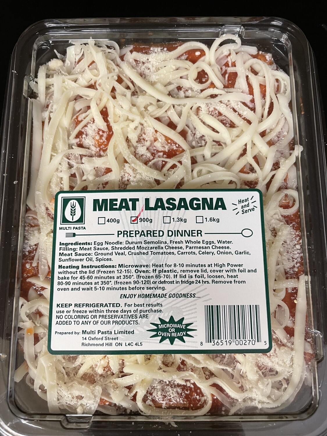 Square Meat Lasagna