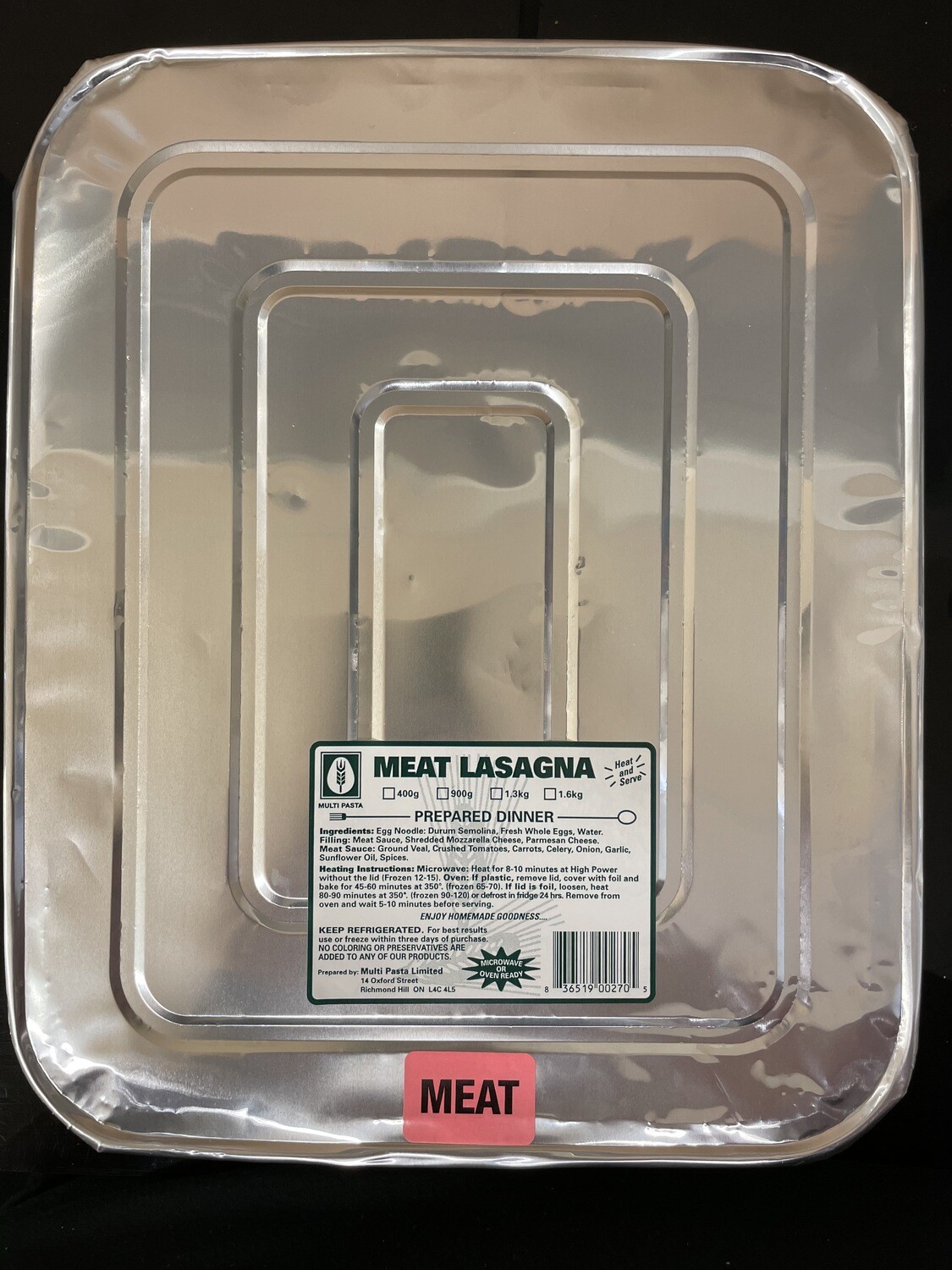 Party Meat Lasagna
