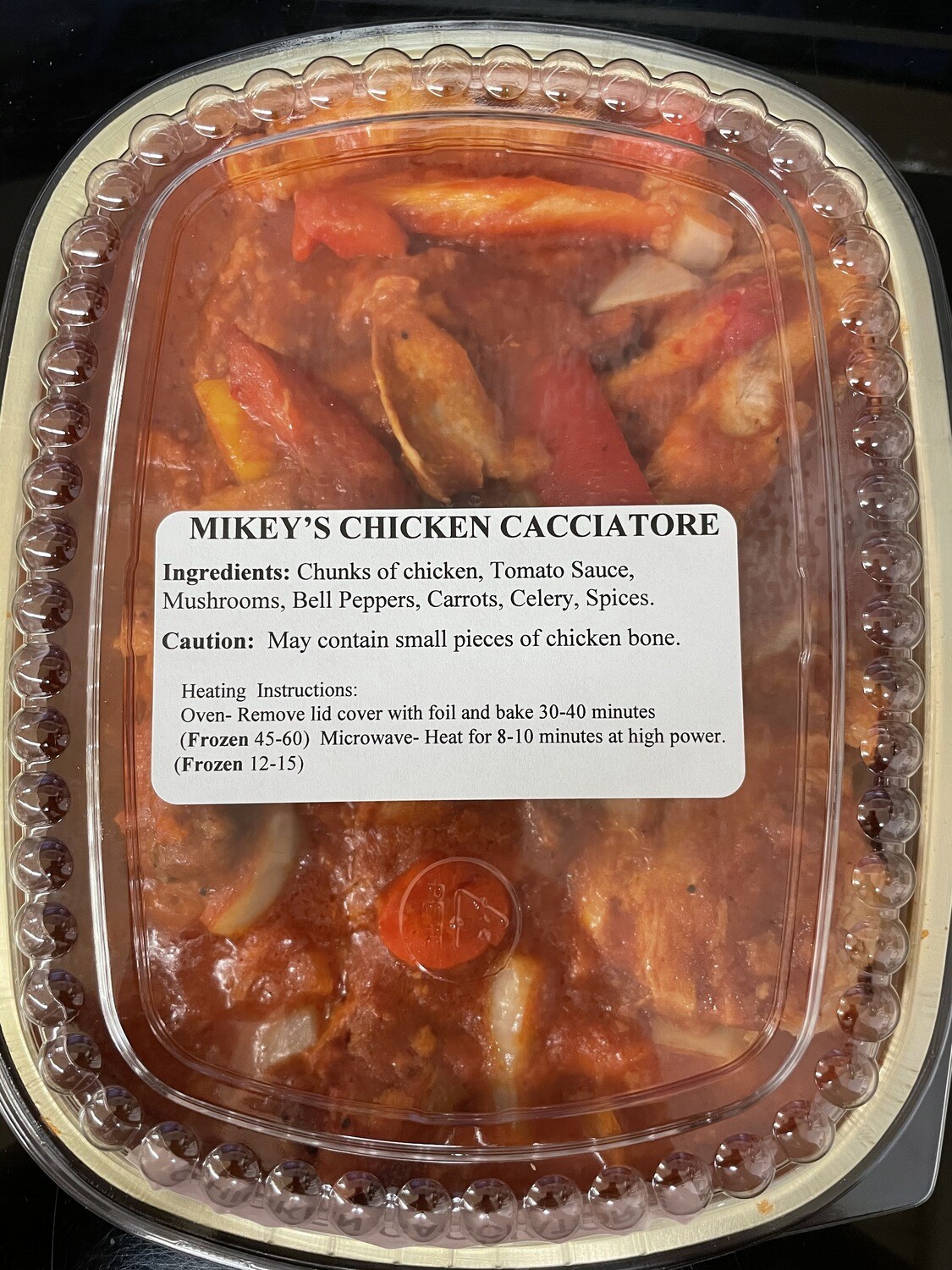 Mikey&#39;s Chicken Cacciatore