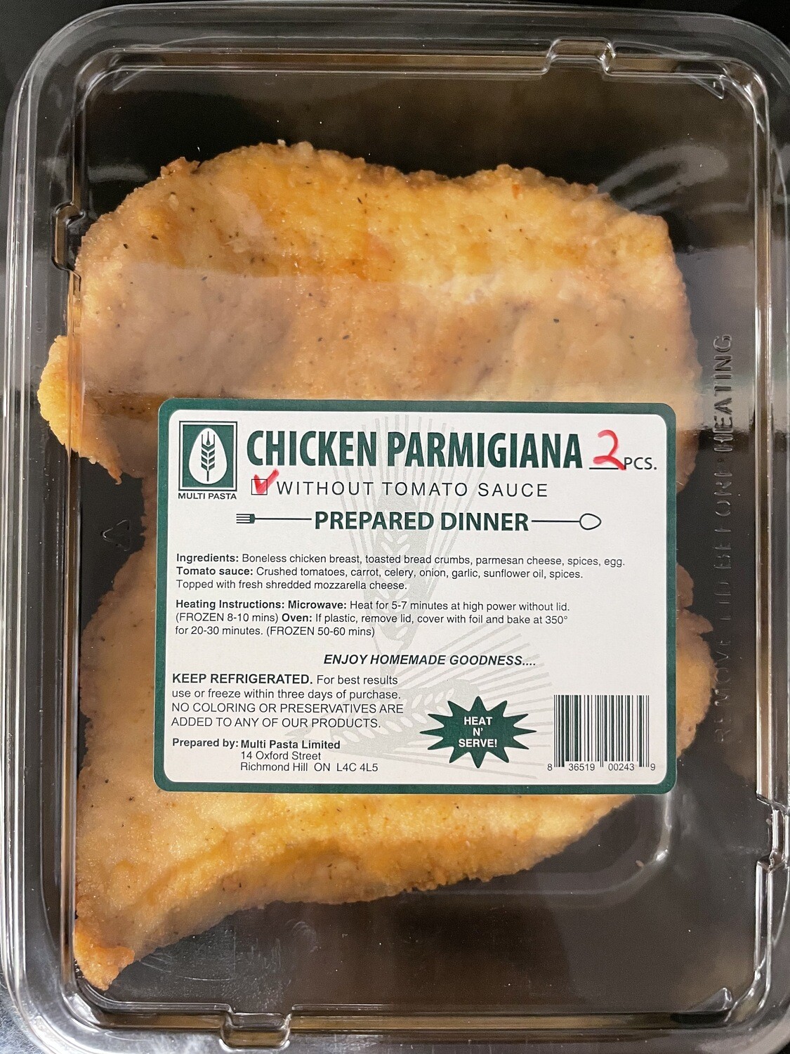 Breaded Chicken 2pc