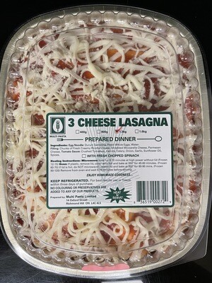 Dome Cheese Lasagna