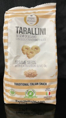 Tarallini - Sesame Seed