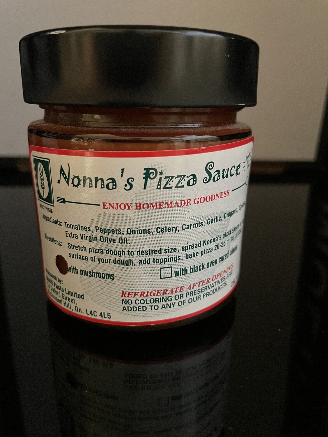 Pizza Sauce - Mushroom