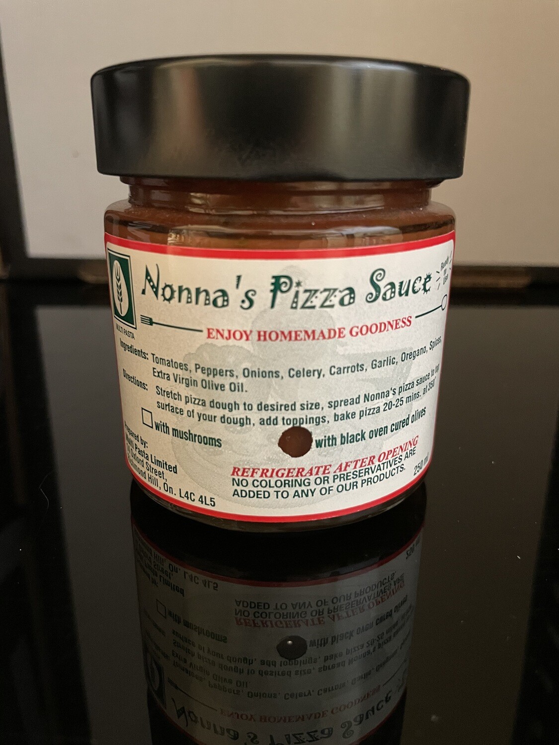 Pizza Sauce - Black Olive