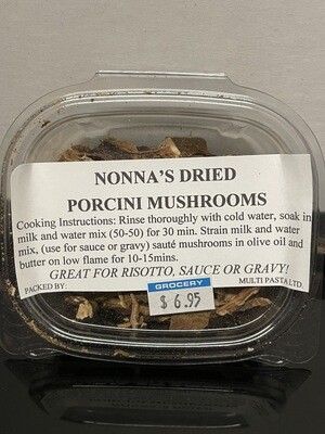 Dried Porcini Mushrooms