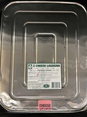 Cheese &amp; Spinach Lasagna - Party Size