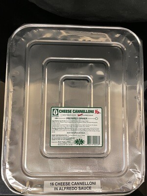 Cheese Cannelloni in Alfredo Sauce - 16pk