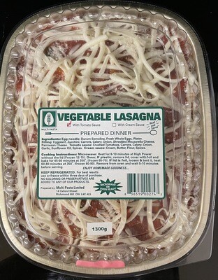 Dome Vegetable Lasagna