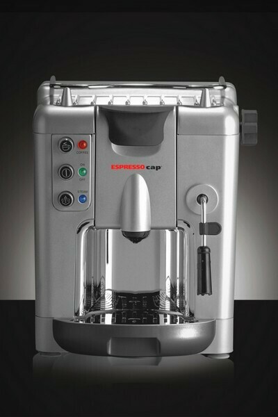 Espresso Cap Espresso Machine - Silver