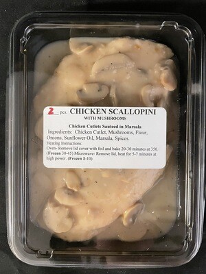 Chicken Scallopini 2pc