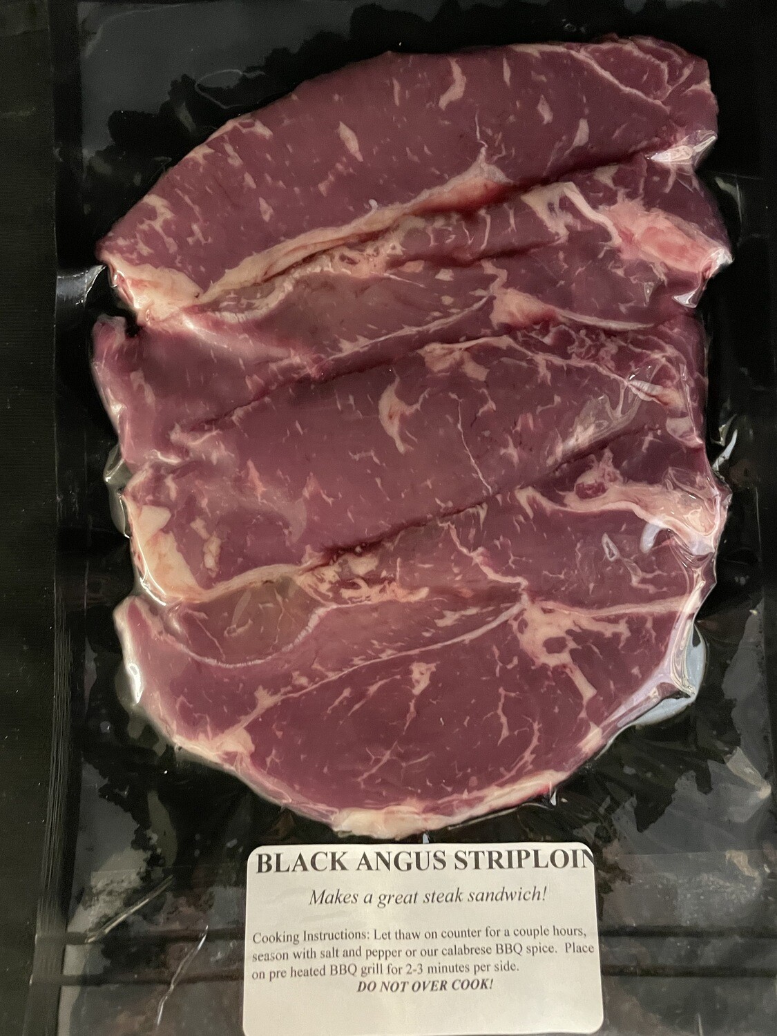 Angus Striploin Steakettes