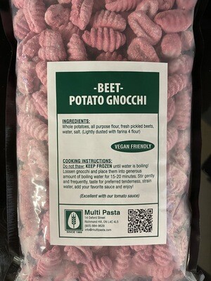 Vegan Beet Gnocchi