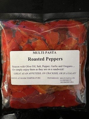 Roasted Red Peppers - Frozen