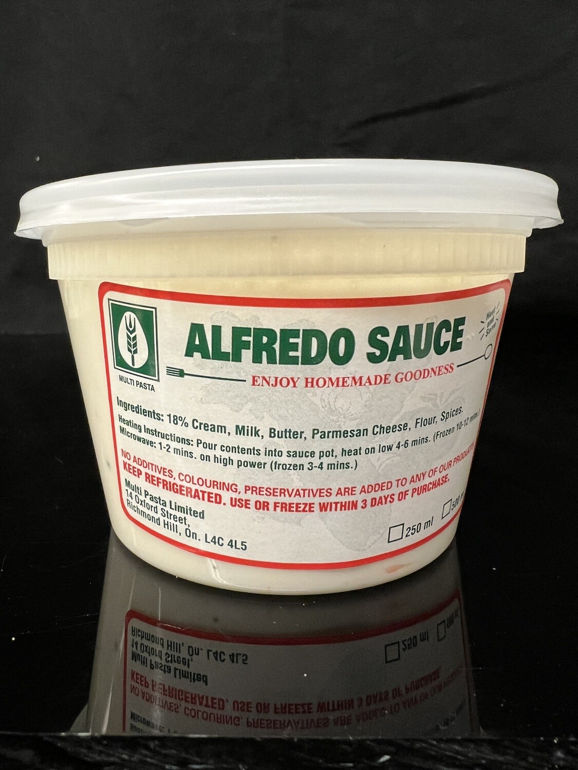 Alfredo Sauce