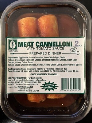Meat Cannelloni in Tomato Sauce - 2pk