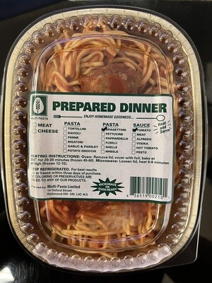 Mini Spaghetti &amp; Meatballs (2) in Tomato Sauce