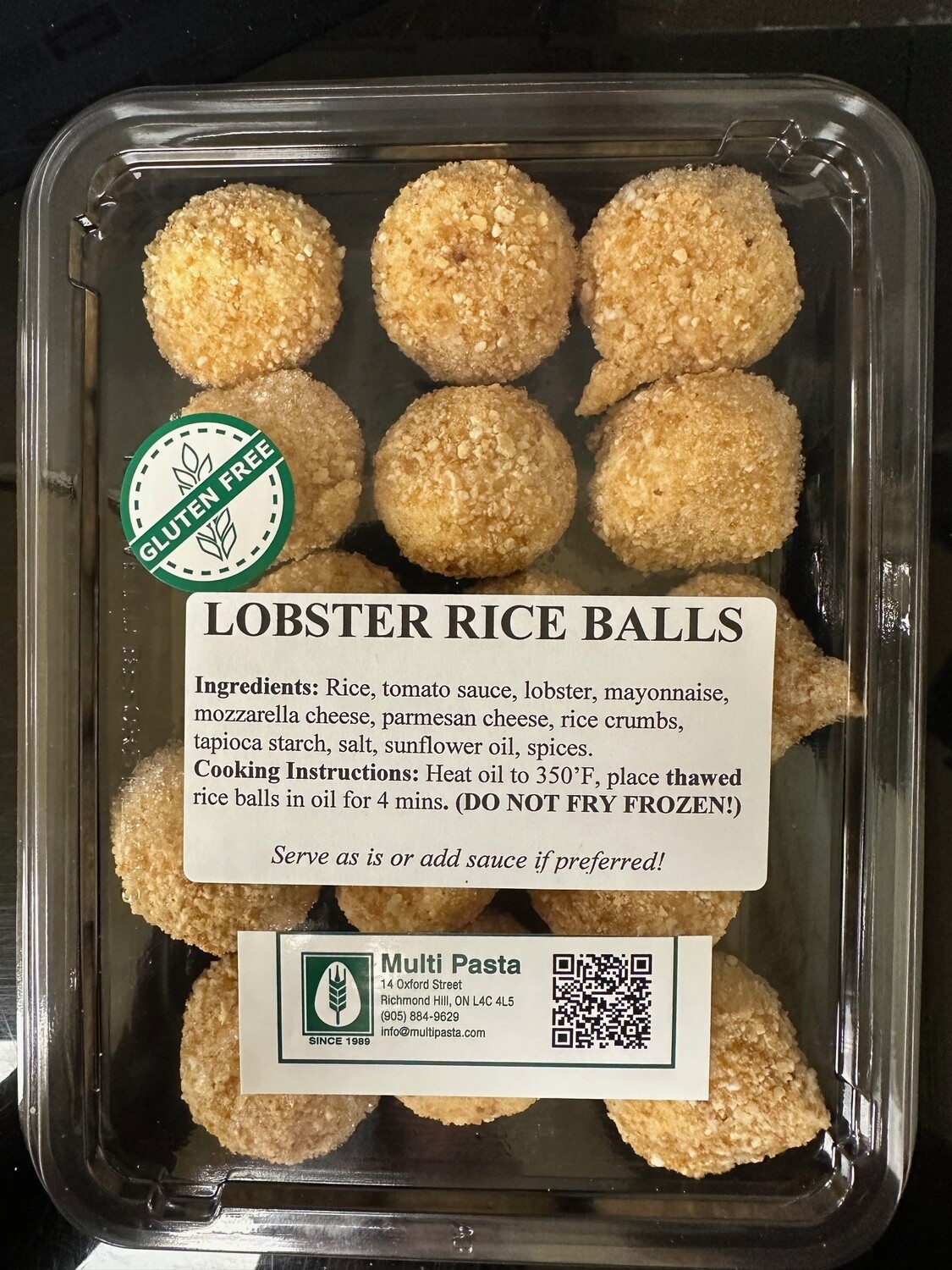 Mini Riceballs - Lobster 15pk