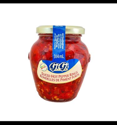Gigi Sliced Hot Pepper Rings