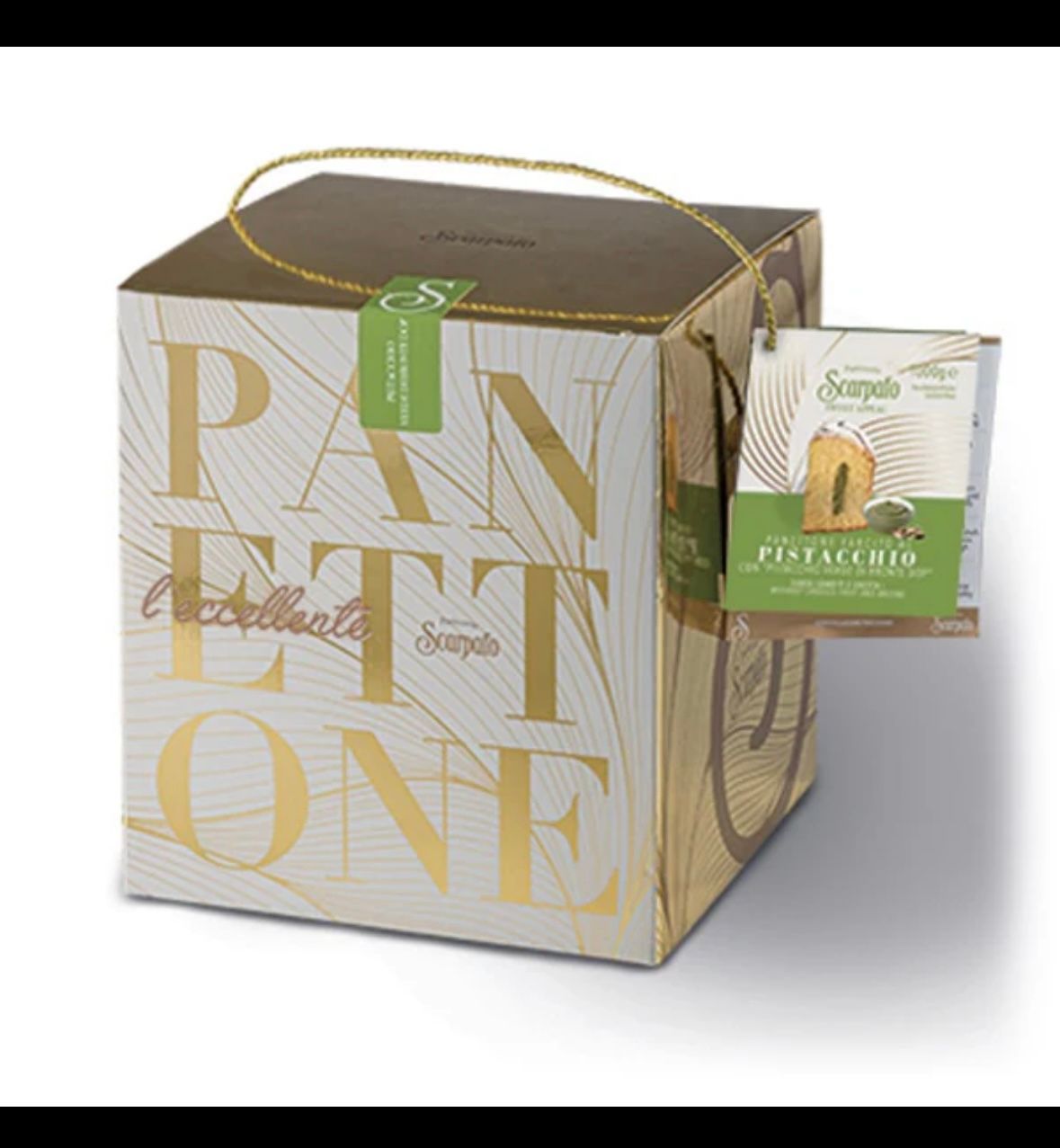 Scarpato Pistacchio Di Sicilia Panettone