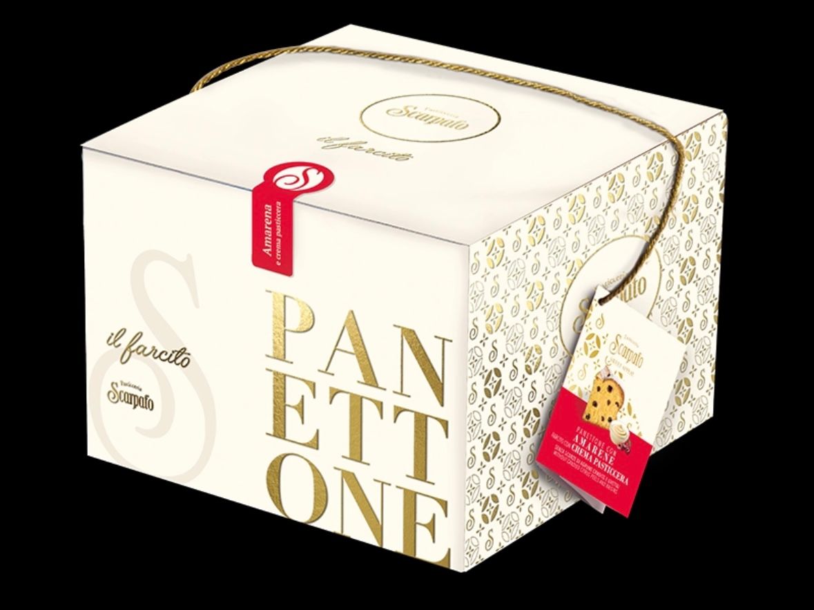Scarpato Amarene &amp; Custard Panettone