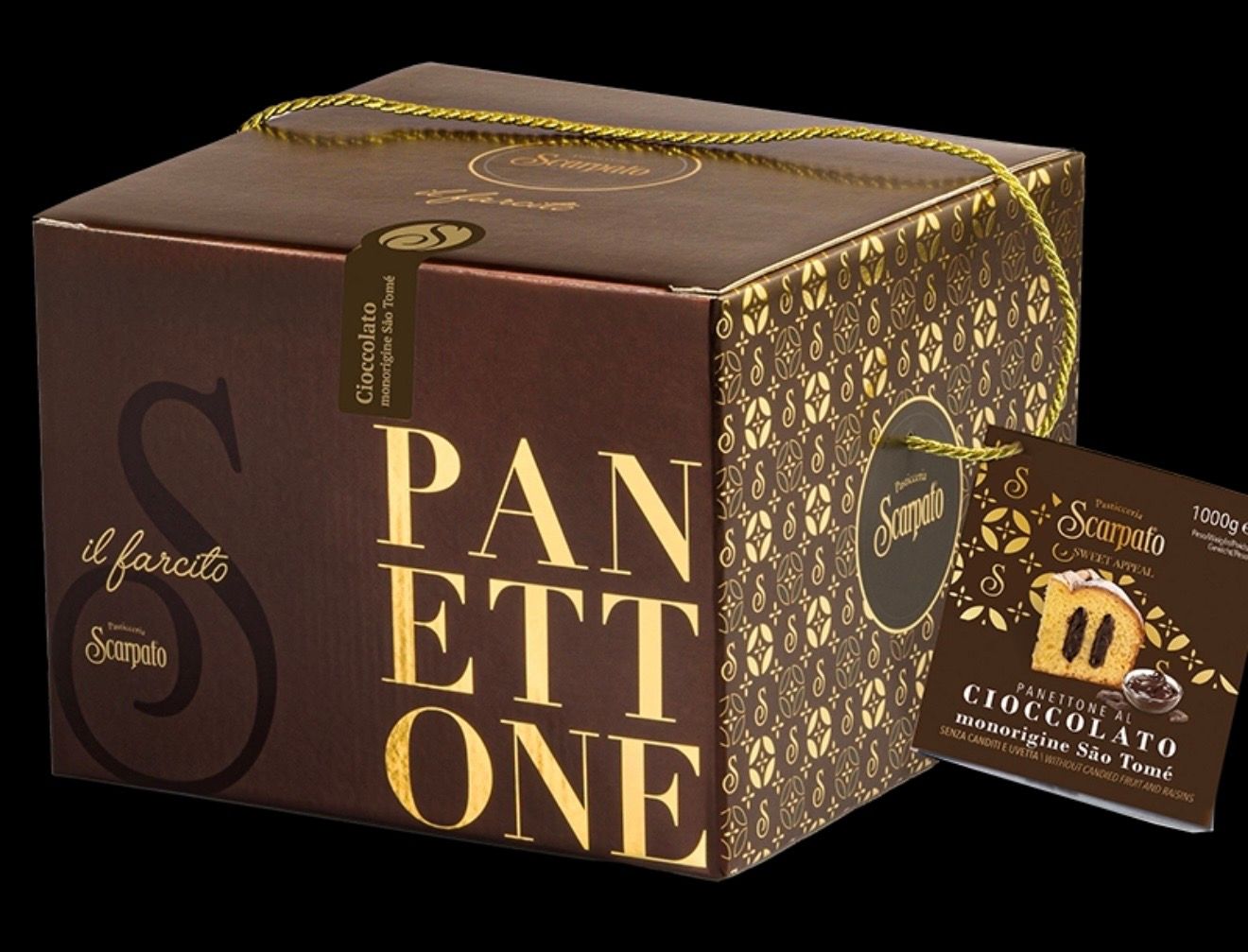 Scarpato Cioccolato Sao Tome Panettone