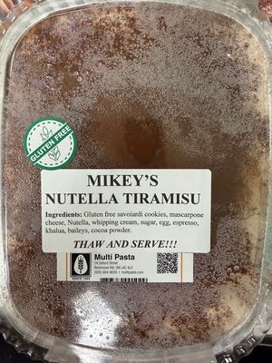 Gluten Free Nutella Tiramisu